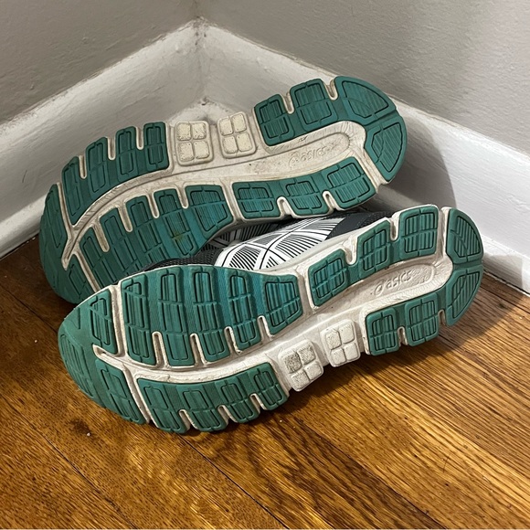 ASICS | Gray and Blue Athletic Shoes - Picture 4 of 7